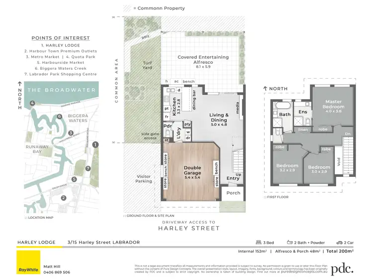 Floorplan of Homely house listing, 3/15 Harley Street, Labrador QLD 4215
