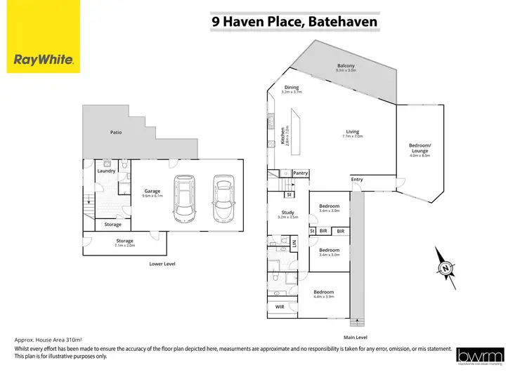 Floorplan of Homely house listing, 9 Haven Place, Batehaven NSW 2536