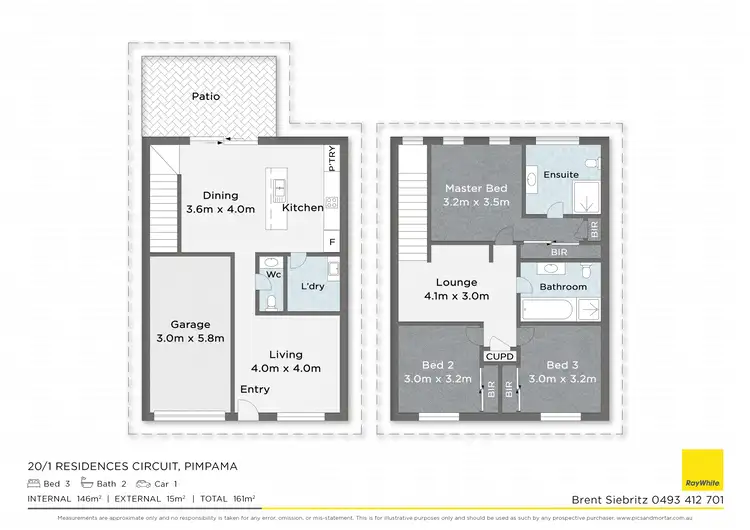 Floorplan of Homely house listing, 20/1 Residences Circuit, Pimpama QLD 4209