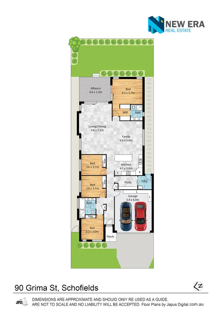 Floorplan of Homely house listing, 90 Grima Street, Schofields NSW 2762