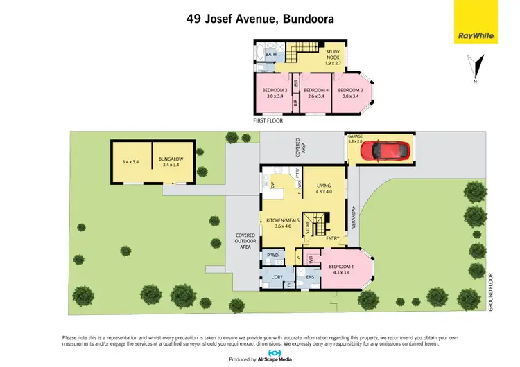 Floorplan of Homely house listing, 49 Josef Avenue, Bundoora VIC 3083