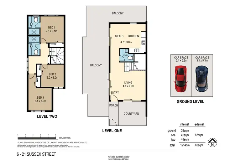 Floorplan of Homely unit listing, 6/21 Sussex Street, West End QLD 4101