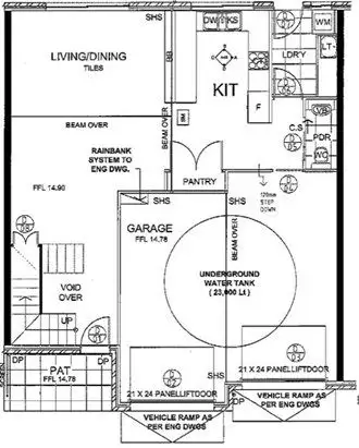 Floorplan of Homely townhouse listing, 5/5 Pine Valley Drive, Joyner QLD 4500