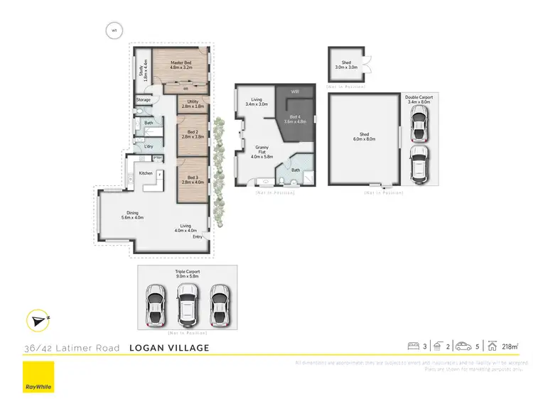Floorplan of Homely house listing, 36-42 Latimer Road, Logan Village QLD 4207