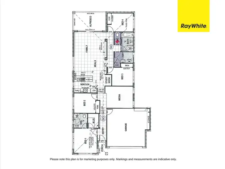 Floorplan of Homely house listing, 46 Glengrove Circuit, Mango Hill QLD 4509