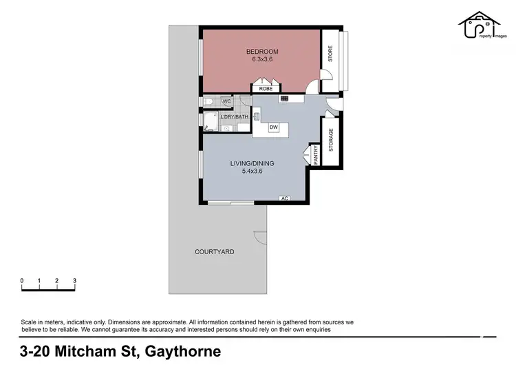 Floorplan of Homely apartment listing, 3/20 Mitcham Street, Gaythorne QLD 4051