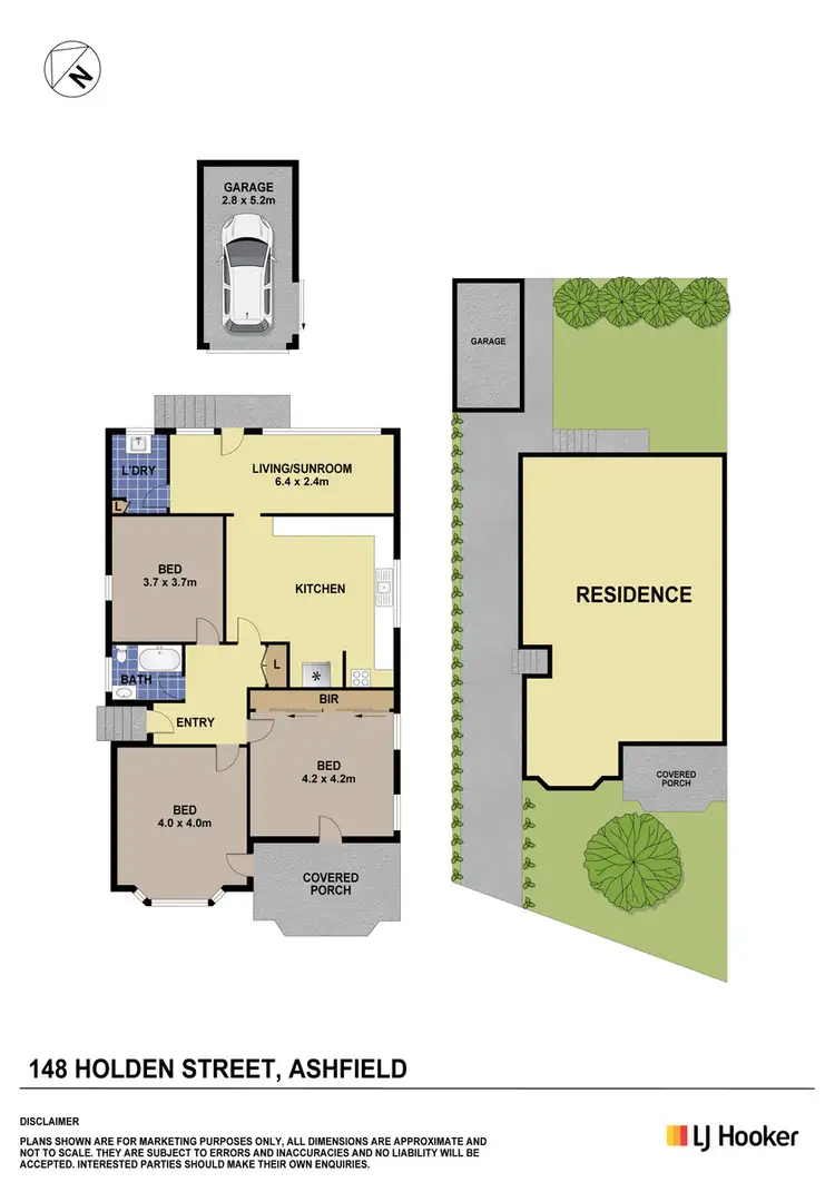 Floorplan of Homely house listing, 148 Holden Street, Ashfield NSW 2131
