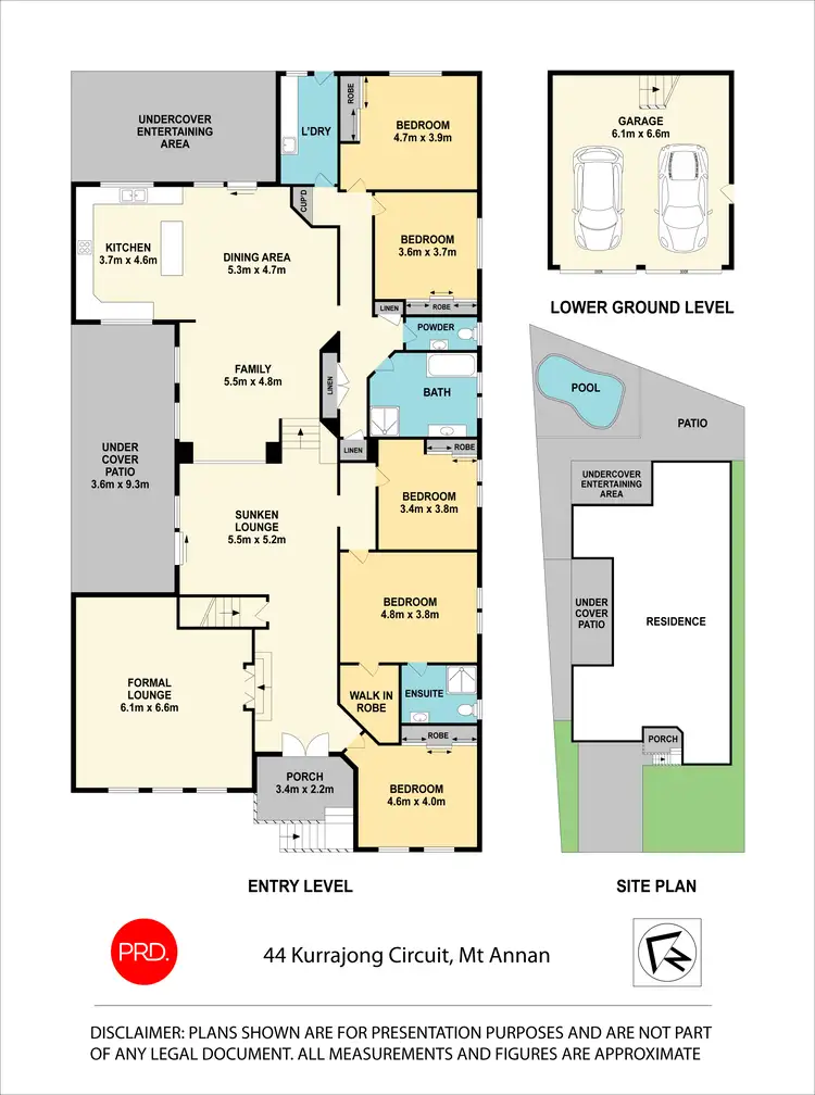 Floorplan of Homely house listing, 44 Kurrajong Circuit, Mount Annan NSW 2567