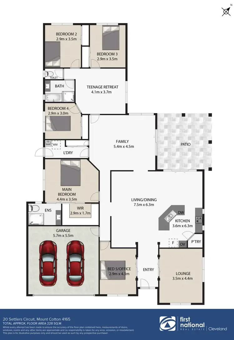 Floorplan of Homely house listing, 20 Settlers Circuit, Mount Cotton QLD 4165