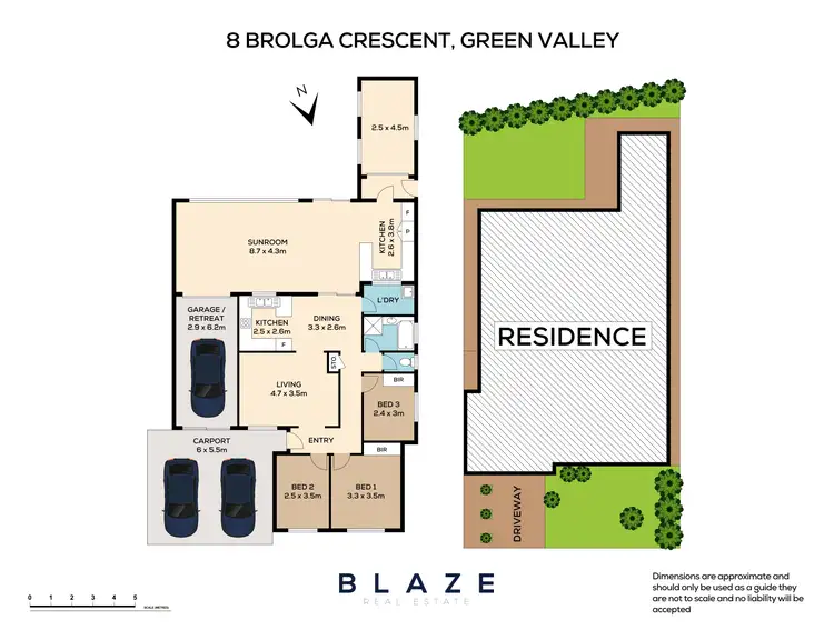 Floorplan of Homely house listing, 8 Brolga Crescent, Green Valley NSW 2168