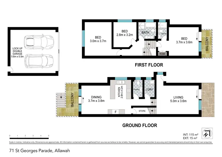 Floorplan of Homely house listing, 71 St Georges Parade, Allawah NSW 2218