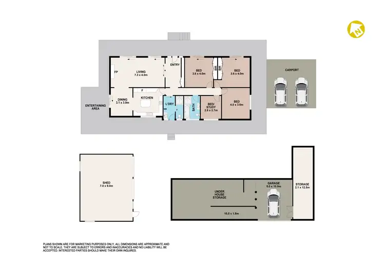 Floorplan of Homely rural property listing, 252 Springwood Road, Yarramundi NSW 2753