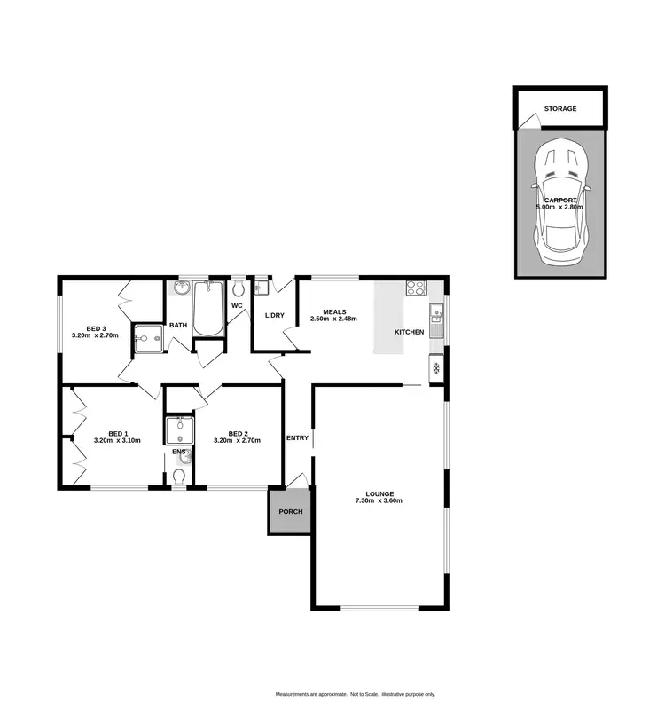 Floorplan of Homely house listing, 12 Crackenback Street, Thurgoona NSW 2640