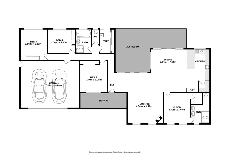 Floorplan of Homely house listing, 56 Featherstone Avenue, Glenroy NSW 2640