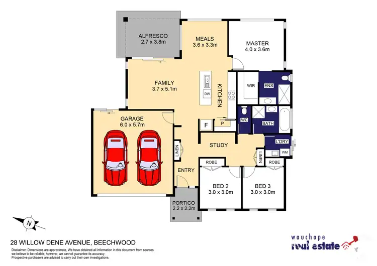 Floorplan of Homely house listing, 28 Willow Dene Avenue, Beechwood NSW 2446