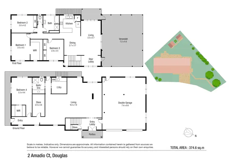 Floorplan of Homely house listing, 2 Amadio Court, Douglas QLD 4814