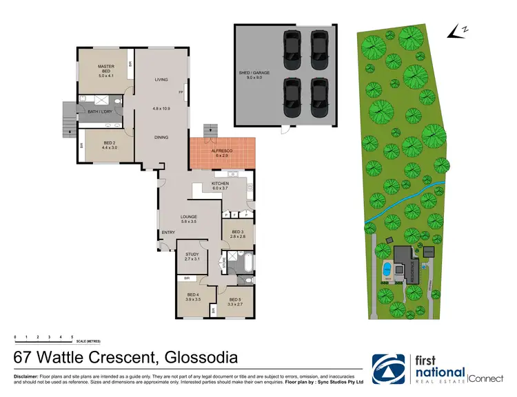 Floorplan of Homely house listing, 67 Wattle Cres, Glossodia NSW 2756
