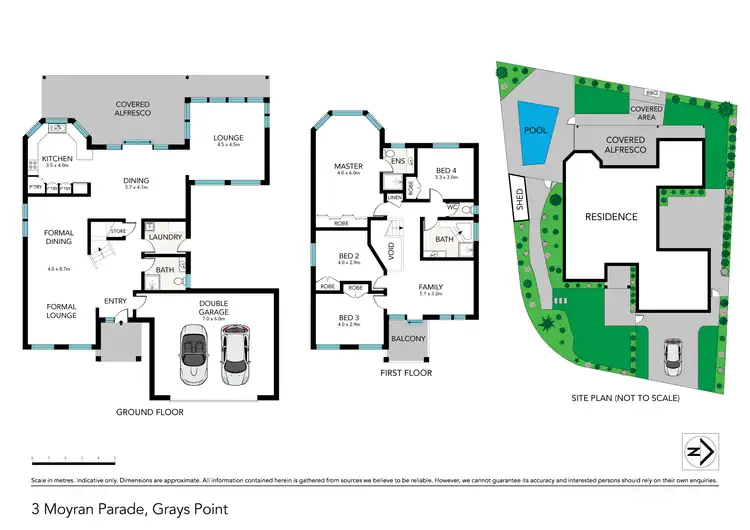 Floorplan of Homely house listing, 3 Moyran Parade, Grays Point NSW 2232