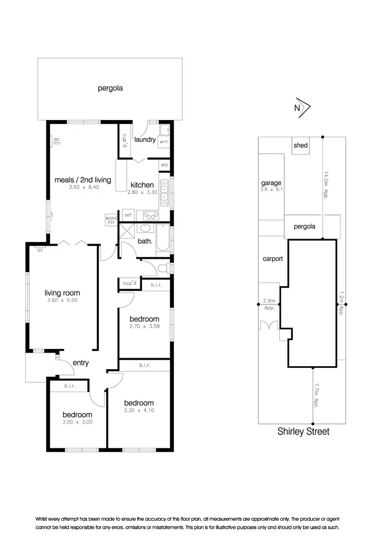 Floorplan of Homely house listing, 20 Shirley Street, Altona Meadows VIC 3028