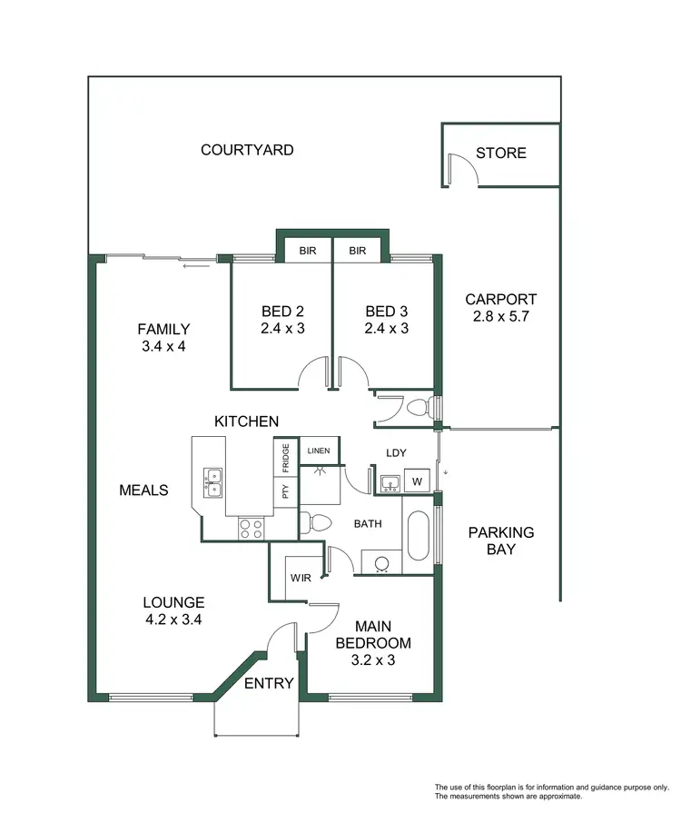 Floorplan of Homely villa listing, 5/50 Oats Street, East Victoria Park WA 6101
