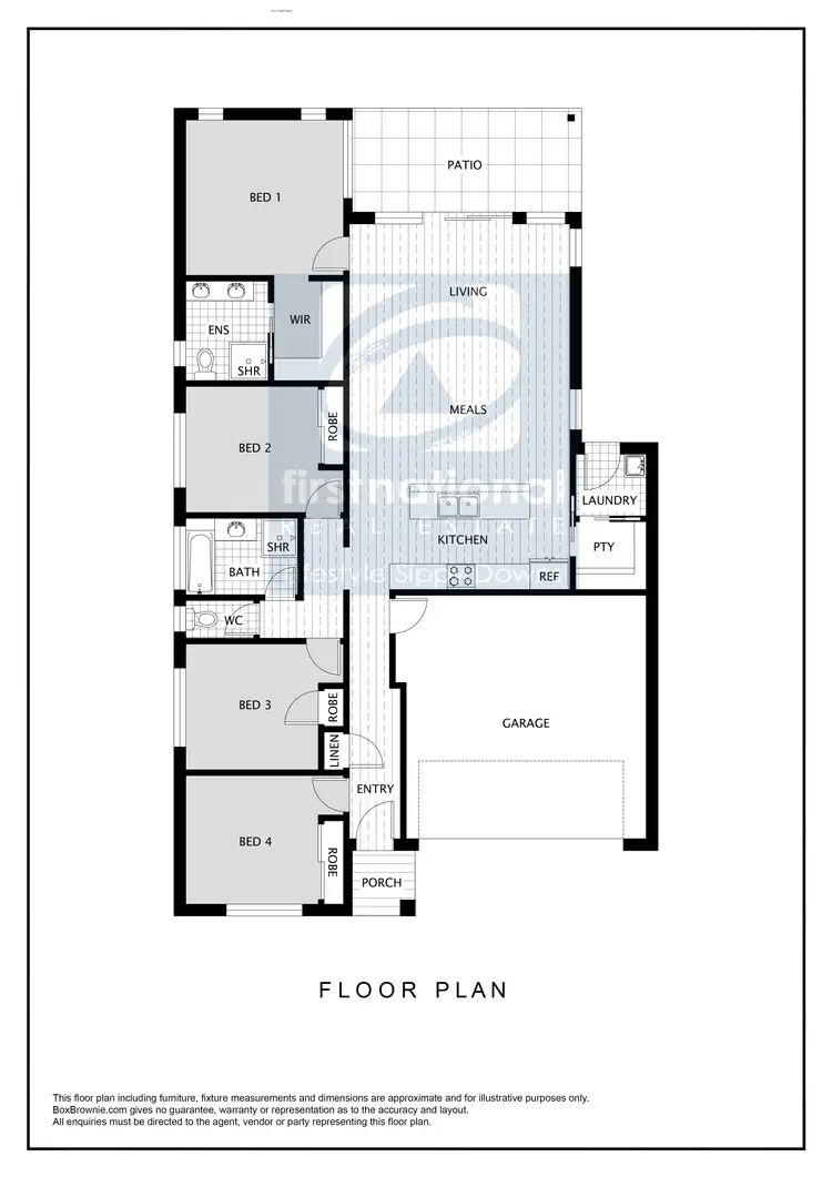 Floorplan of Homely house listing, 5 Harlequin Road, Palmview QLD 4553
