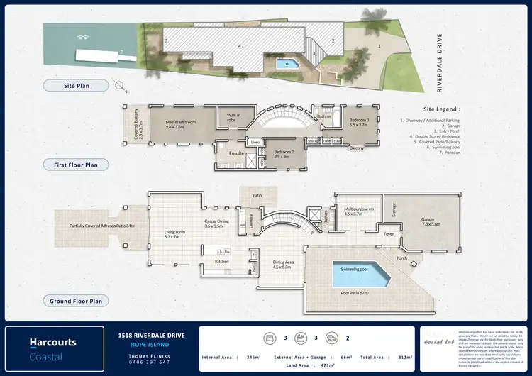 Floorplan of Homely house listing, 1518 Riverdale Drive, Hope Island QLD 4212