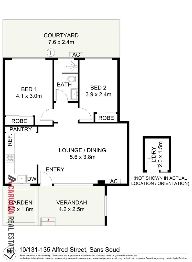 Floorplan of Homely villa listing, 10/131-135 Alfred Street, Sans Souci NSW 2219