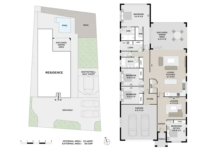 Floorplan of Homely house listing, 18 Kallanda Street, Mount Louisa QLD 4814