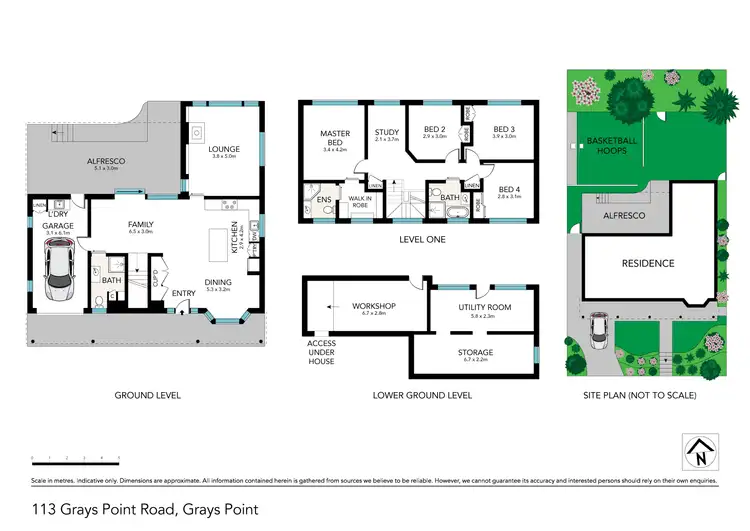Floorplan of Homely house listing, 113 Grays Point Road, Grays Point NSW 2232