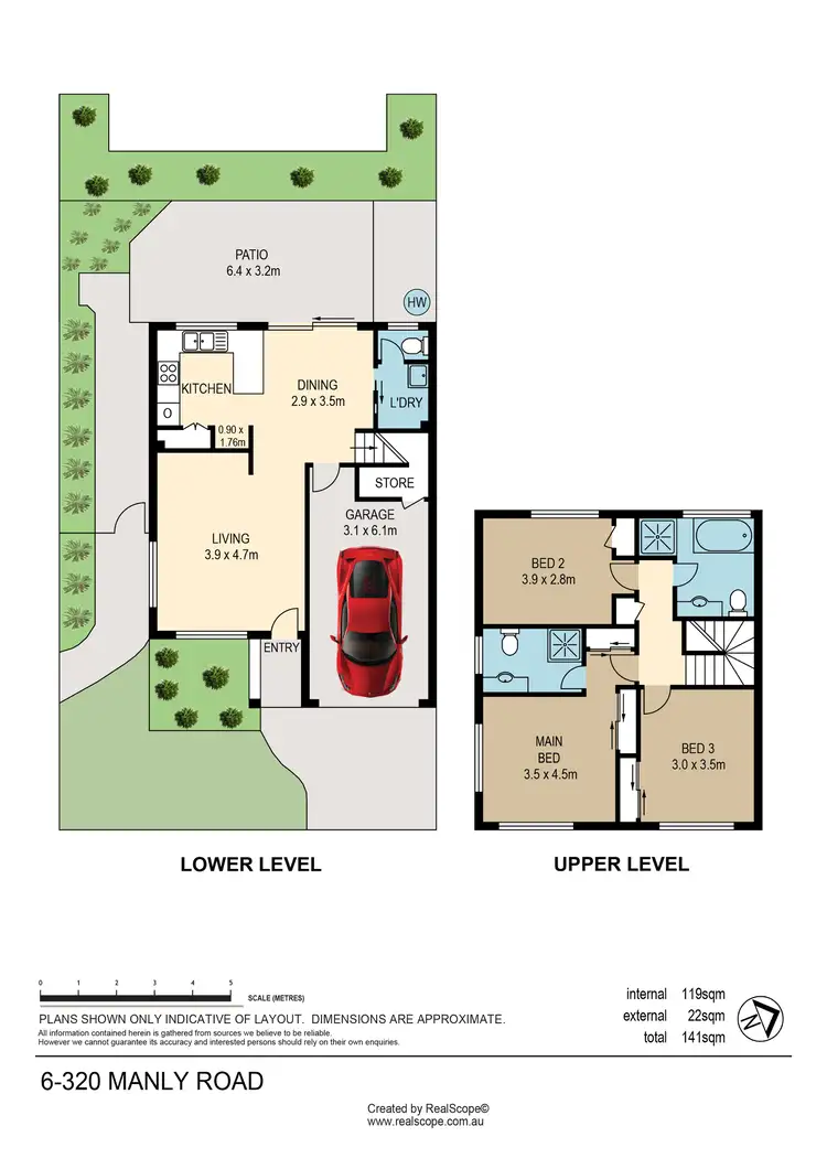 Floorplan of Homely townhouse listing, 6/320 Manly Road, Manly West QLD 4179