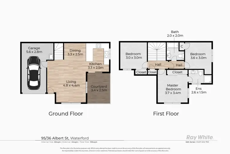 Floorplan of Homely house listing, 95/36 Albert Street, Waterford QLD 4133