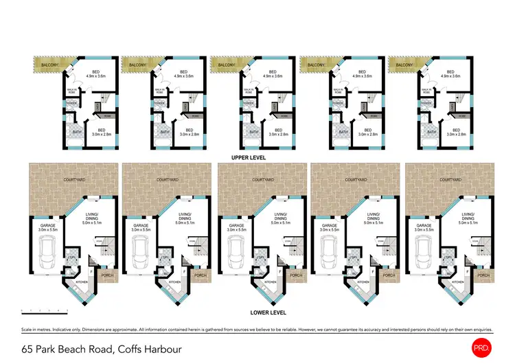 Floorplan of Homely block of units listing, 65 Park Beach Road, Coffs Harbour NSW 2450