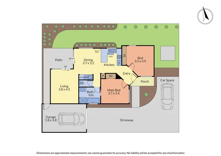 Floorplan of Homely unit listing, 3/1 Sinclair Road, Bayswater VIC 3153