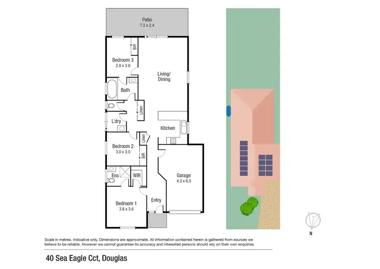 Floorplan of Homely house listing, 40 Sea Eagle Circuit, Douglas QLD 4814
