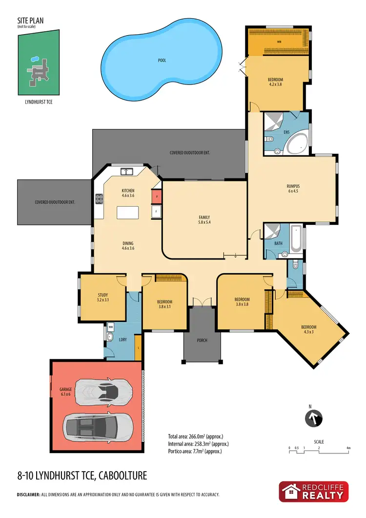 Floorplan of Homely house listing, 8-10 Lyndhurst Terrace, Caboolture QLD 4510