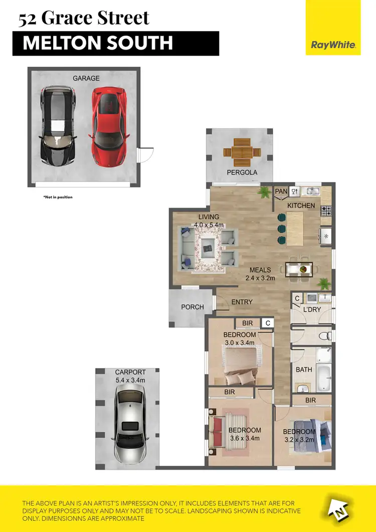 Floorplan of Homely house listing, 52 Grace Street, Melton South VIC 3338