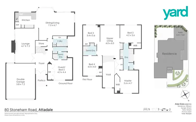 Floorplan of Homely house listing, 80 Stoneham Road, Attadale WA 6156