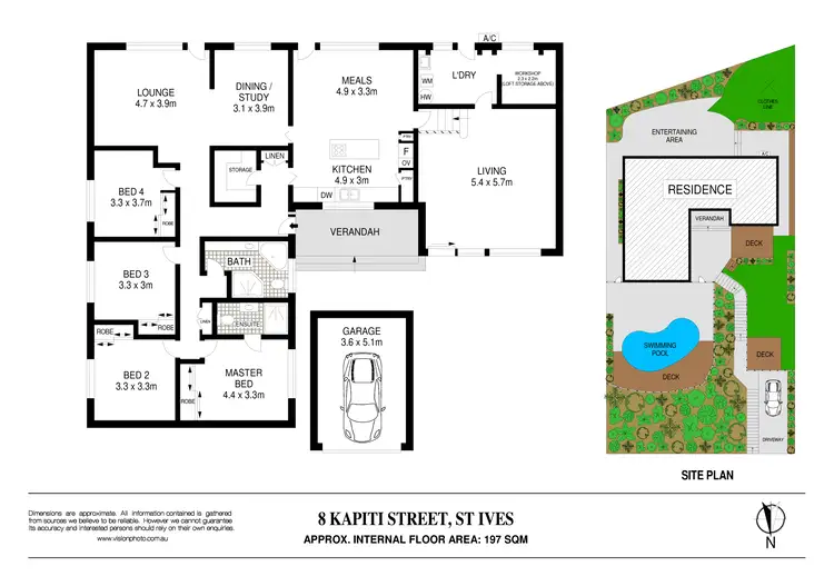 Floorplan of Homely house listing, 8 Kapiti Street, St Ives NSW 2075