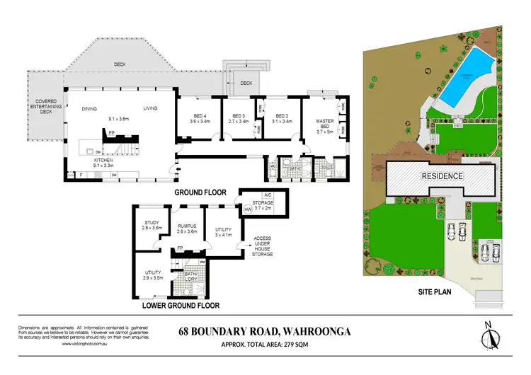 Floorplan of Homely house listing, 68 Boundary Road, Wahroonga NSW 2076