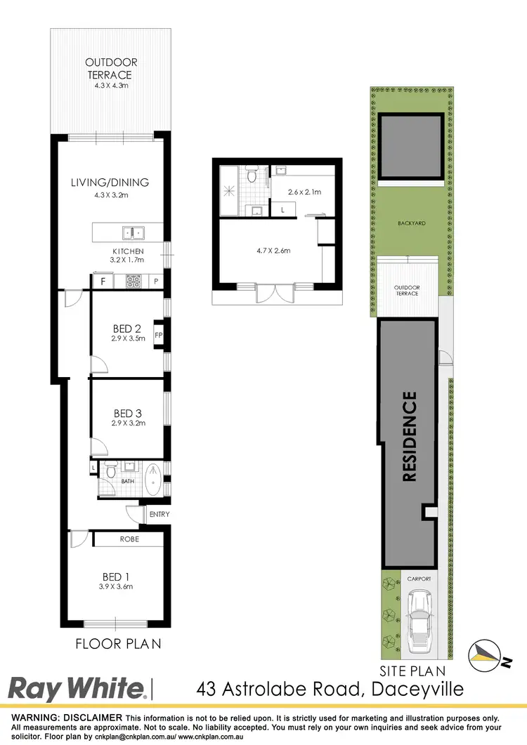 Floorplan of Homely house listing, 43 Astrolabe Road, Daceyville NSW 2032