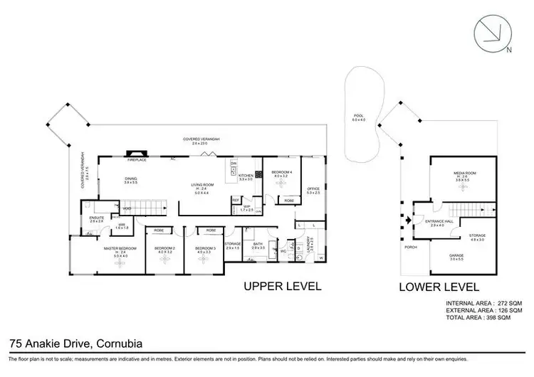 Floorplan of Homely house listing, 75 Anakie Drive, Cornubia QLD 4130