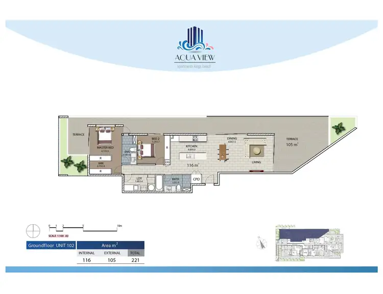 Floorplan of Homely house listing, 102/29 Canberra Terrace, Kings Beach QLD 4551