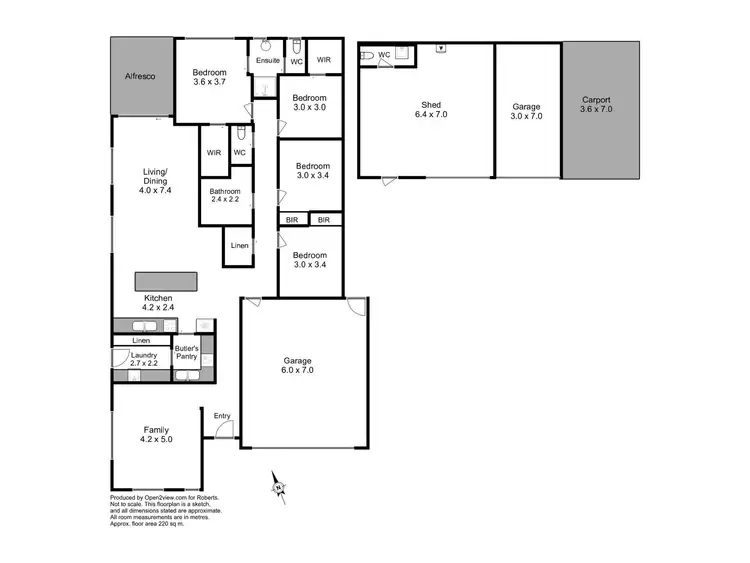 Floorplan of Homely house listing, 31 Calthorpe Street, Latrobe TAS 7307
