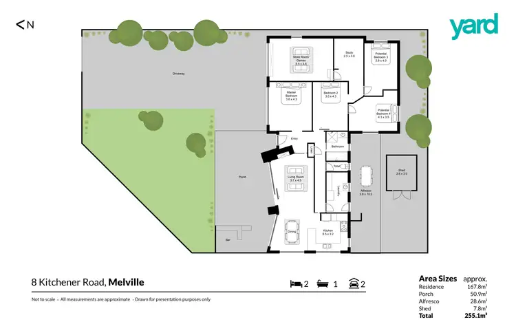 Floorplan of Homely house listing, 8 Kitchener Road, Melville WA 6156