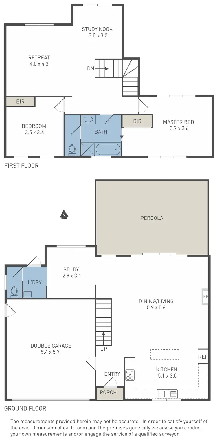Floorplan of Homely house listing, 5 Fetcham Lane, Caroline Springs VIC 3023
