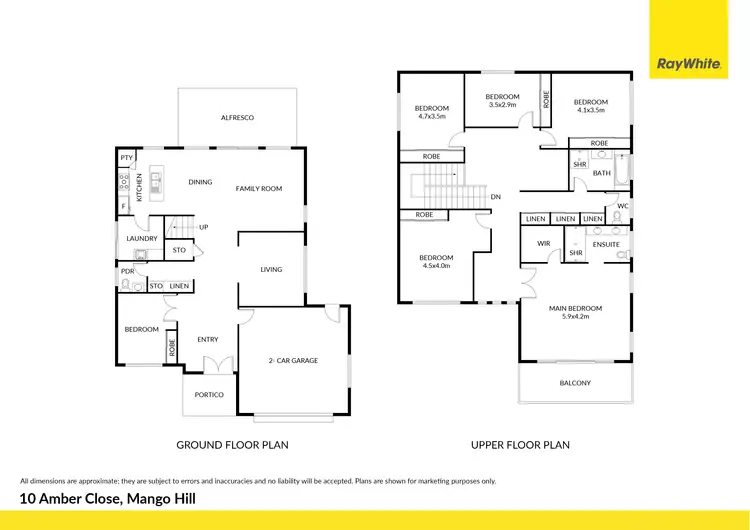 Floorplan of Homely house listing, 10 Amber Close, Mango Hill QLD 4509
