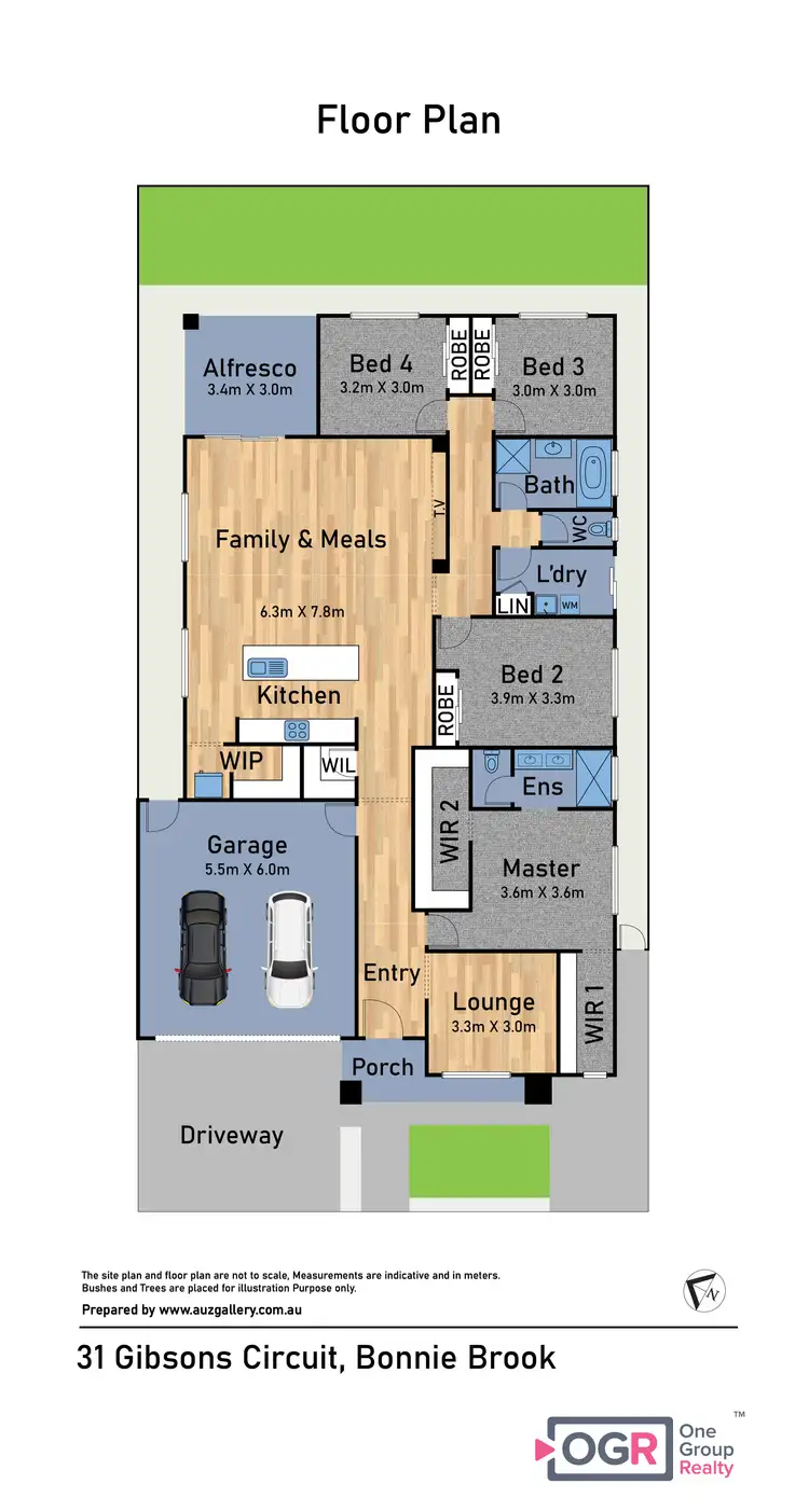 Floorplan of Homely house listing, 31 Gibsons Circuit, Bonnie Brook VIC 3335