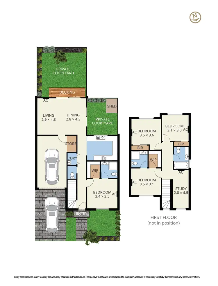 Floorplan of Homely townhouse listing, 10C Highfield Road, Chadstone VIC 3148