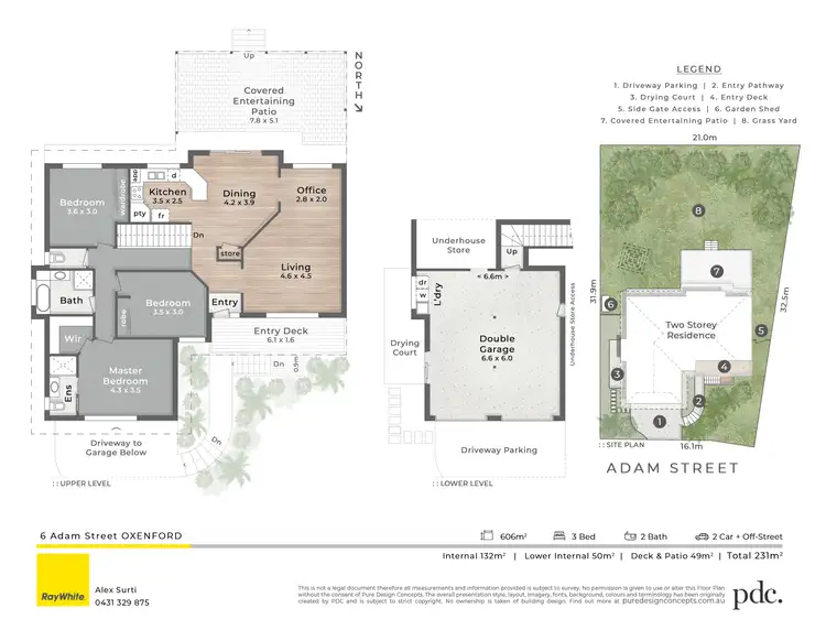 Floorplan of Homely house listing, 6 Adam Street, Oxenford QLD 4210