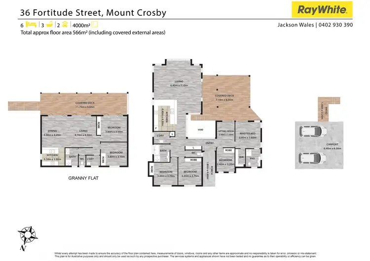 Floorplan of Homely rural property listing, 36 Fortitude Street, Mount Crosby QLD 4306